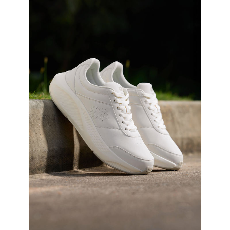 LOTTO Urban Rush White Running Shoes for Men (UK 9)