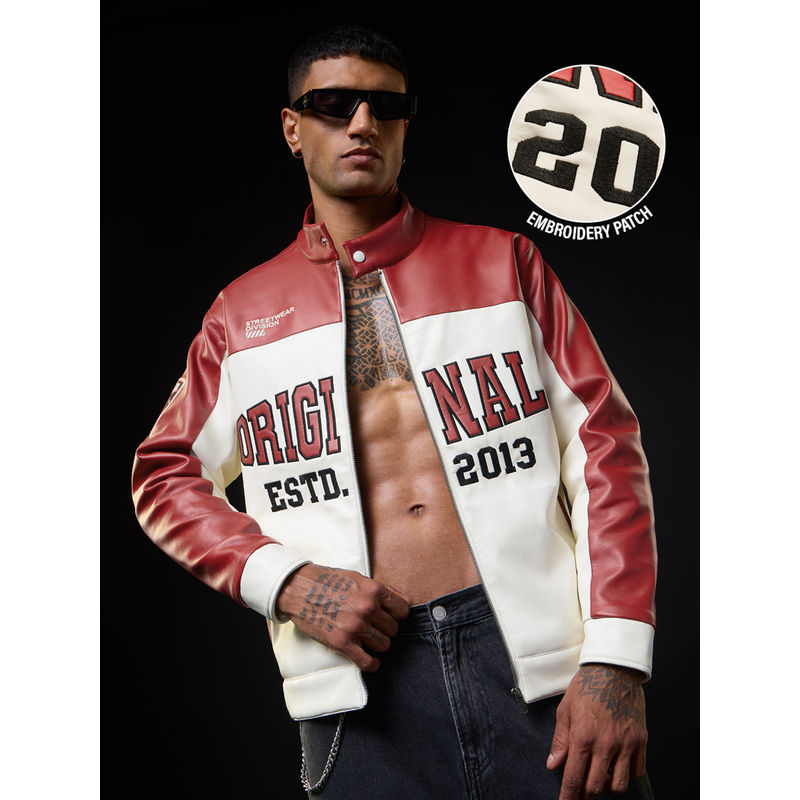 The Souled Store Fierce Red Men Jacket (S)