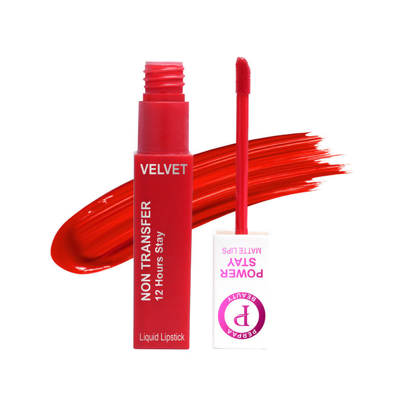 PERPAA Power Stay Waterproof Liquid Matte Lipstick - 22