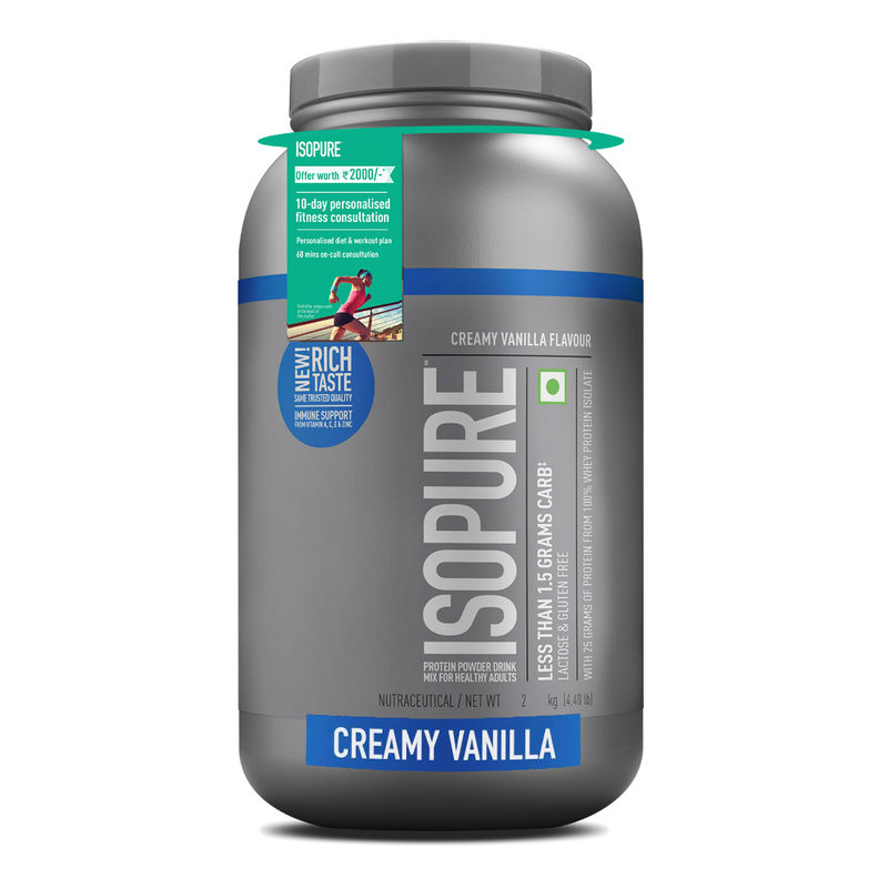 Isopure 100% Whey Isolate Protein - Creamy Vanilla