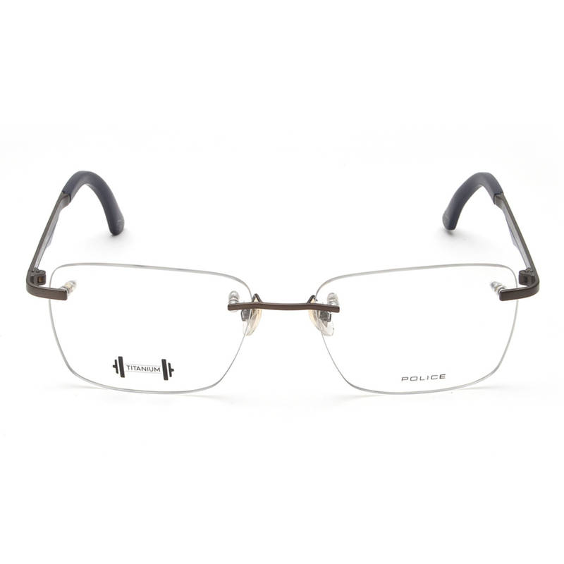Police Rimless Frame Buy Police Rim Less Rectangular Shaped Eyewear Frame for Unisex ...
