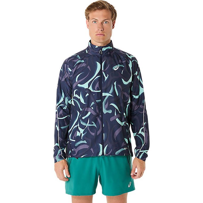 ASICS Road Lite-Show Packable Jacket - Blue (S)