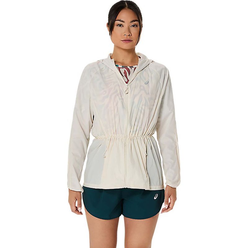ASICS Road Packable Jacket - Off White (XS)