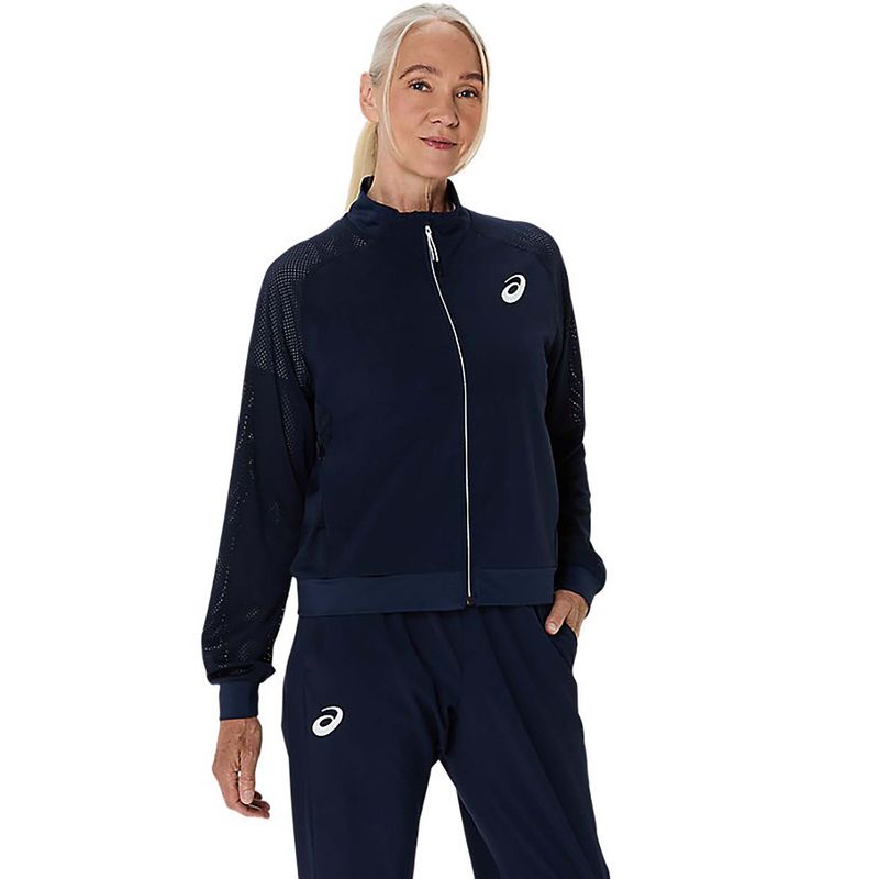 ASICS Match Jacket - Blue (XS)