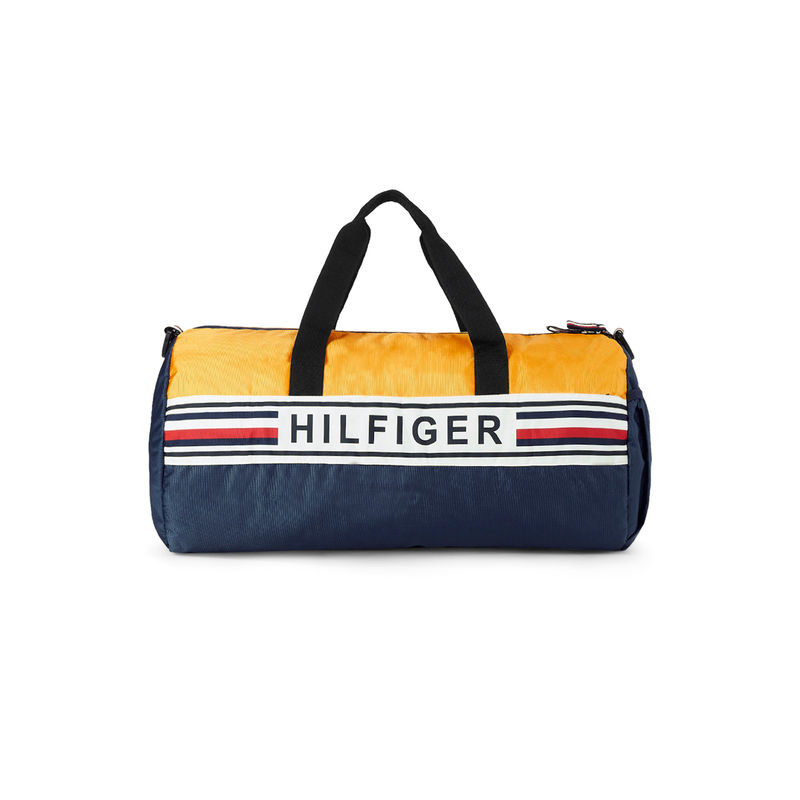Tommy Hilfiger Accessories Kendall Gym Bag Navy + Yellow Buy Tommy