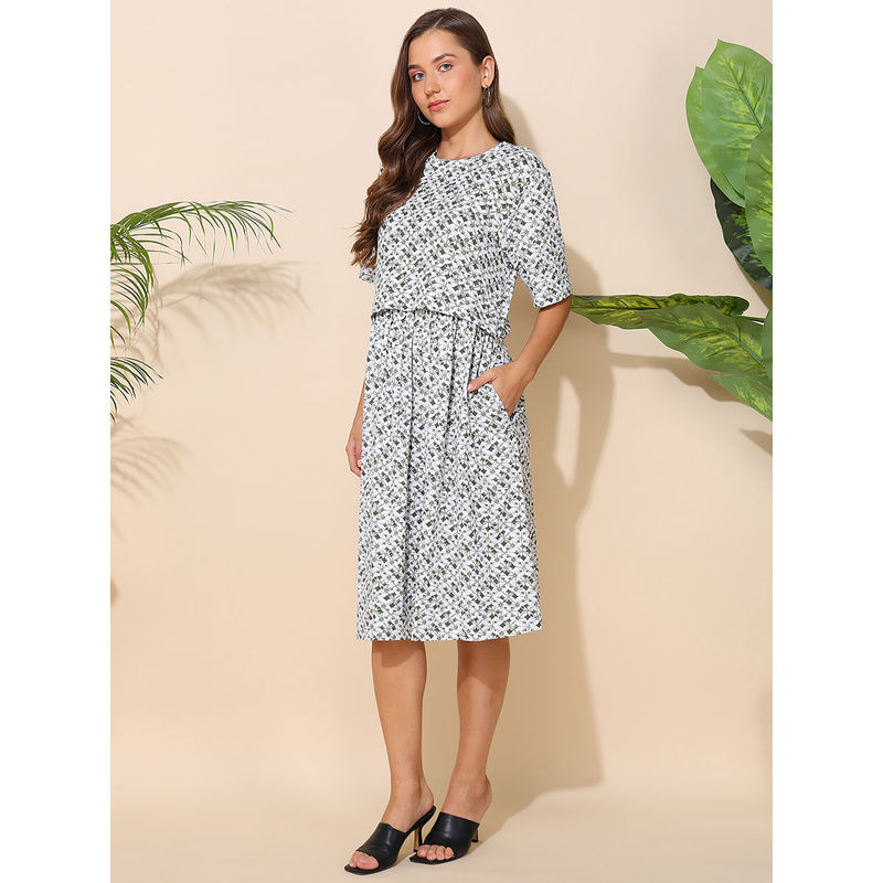 DAISY | ZIPLESS MATERNITY MAXI-PUFF SLEEVES | FULL LENGTH MAXI