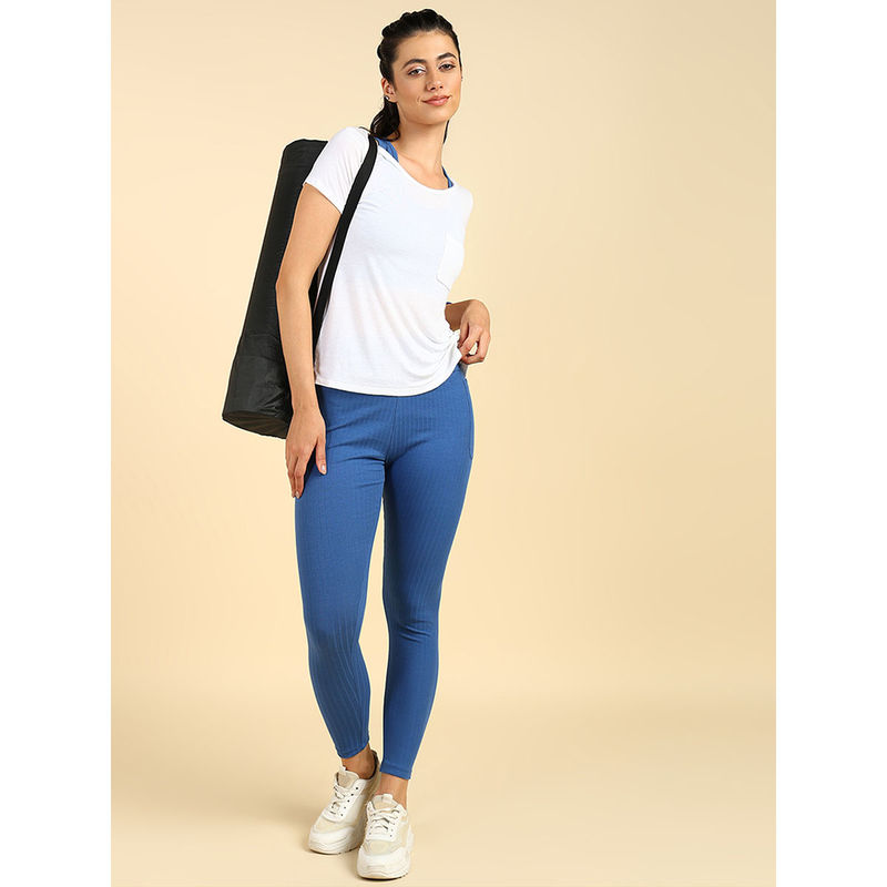 Zelena Women Ultra Stretch Maternity Leggings for Regular Height (M)