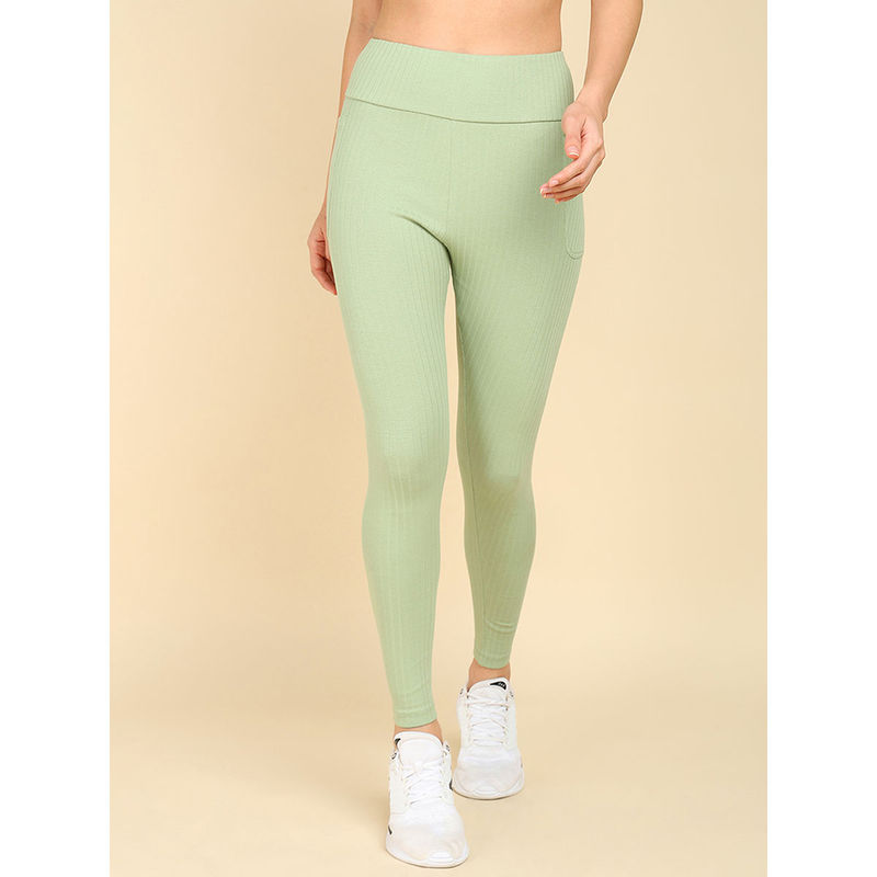 Zelena Women Ultra Stretch Maternity Leggings for Regular Height (M)