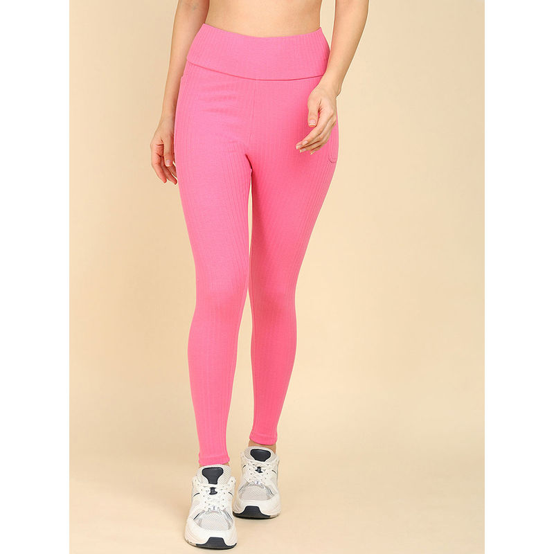Zelena Women Ultra Stretch Maternity Leggings for Regular Height (M)