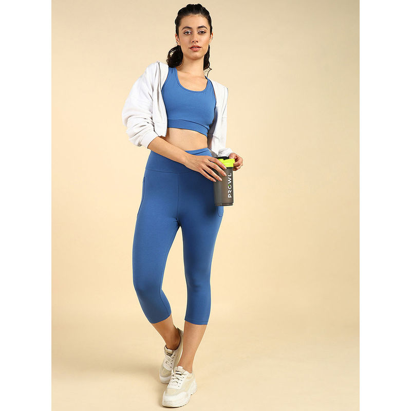Zelena Ultra Stretch Pregnancy Postpartum Capri for Women (2XL)