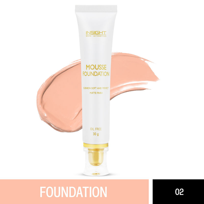 Insight Cosmetics Mousse Foundation - 02 Soft Honey