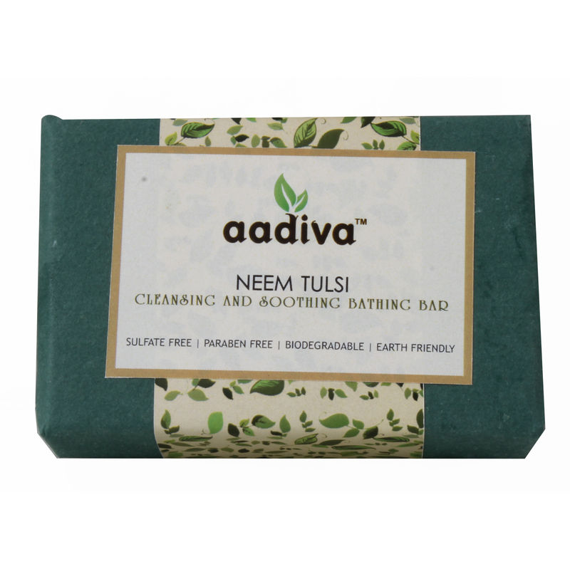 Aadiva Neem Tulsi Sulfate Free Soap