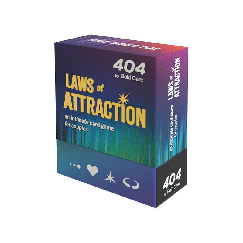 その他 JamFilm laws of attraction boxset Buy Bold Care Laws of Attraction - An Intimate Card Game for