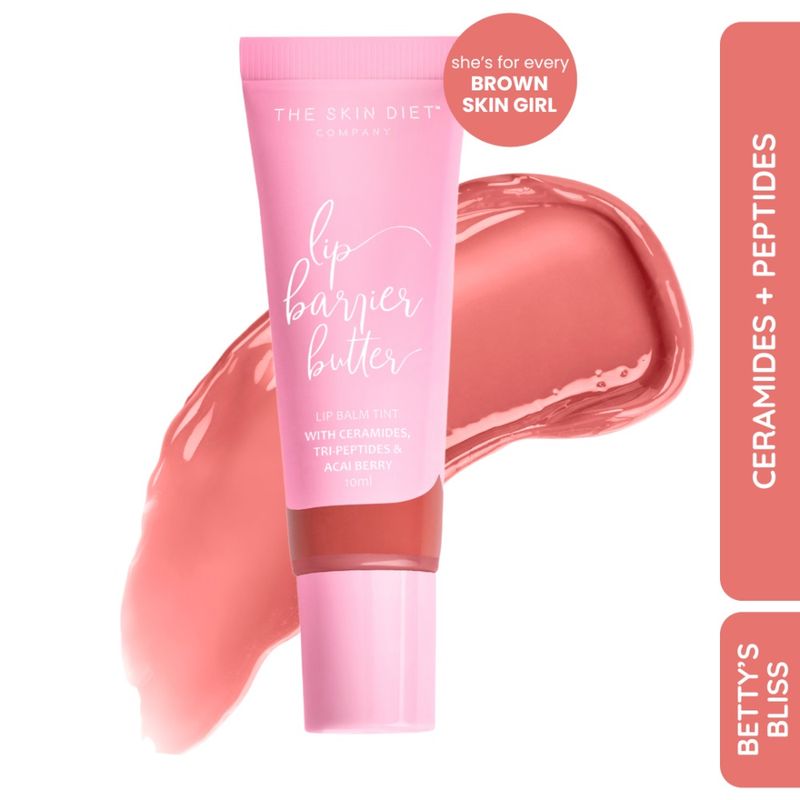 The Skin Diet Company Lip Barrier Butter Brightens Hydrates Dry Pigmented Lips - Betty's Bliss