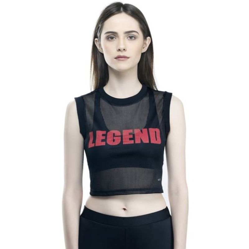 Muscle Torque Legend Black Mesh Top (XL)