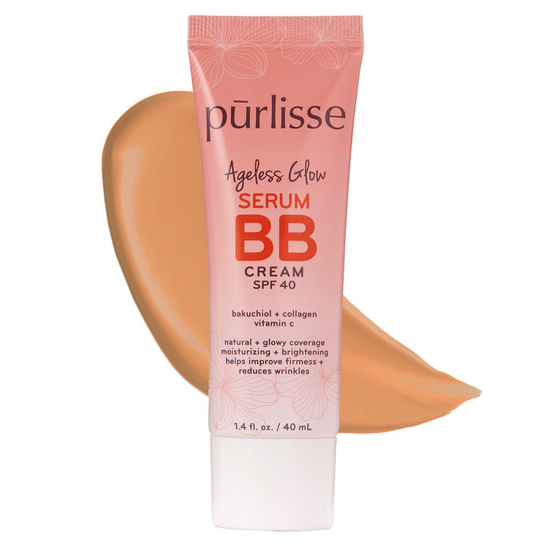 Purlisse Beauty Ageless Glow Serum BB Cream SPF 40 - Medium Tan