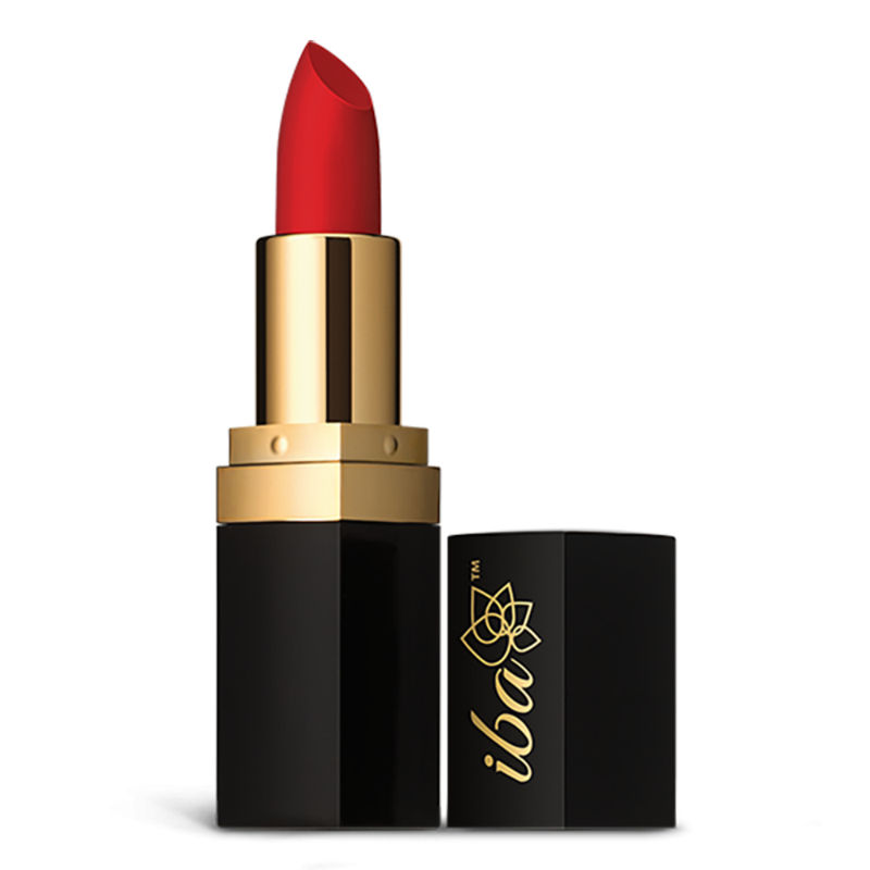 Iba Pure Lips Long Stay Matte Lipstick - M06 Bold Red