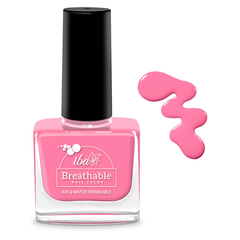 Iba Argan Oil Enriched Breathable Nail Color - B16 Pink Candy