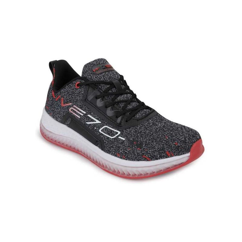 Campus Livve Running Shoes (5g-685-g-blk-red) - Uk 6