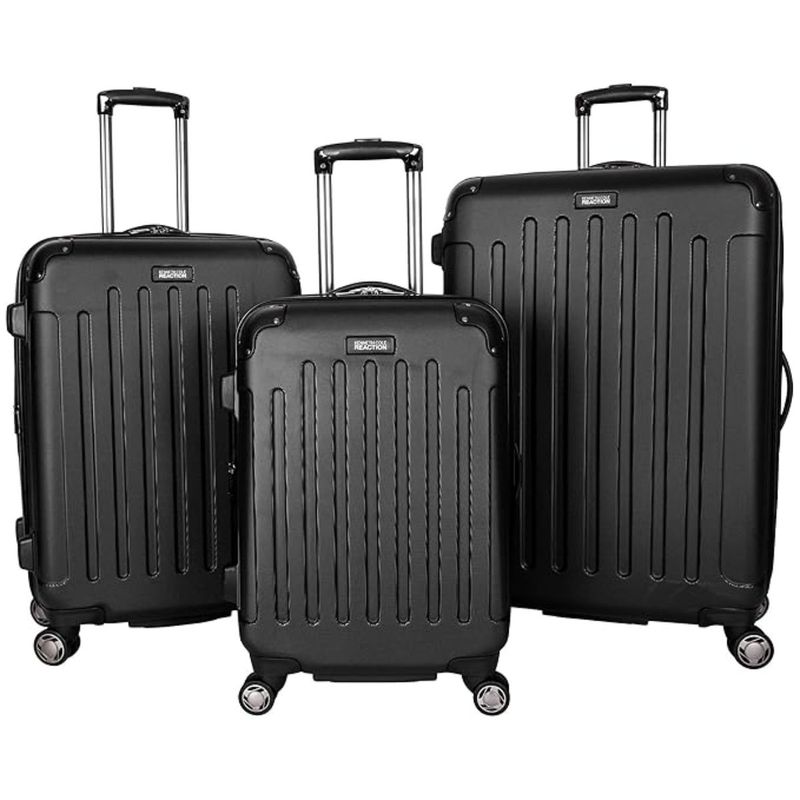 k*i様 XL / GHILL / BLACK Buy Kenneth Cole Renegade Abs Expandable Black Trolley Bags Online