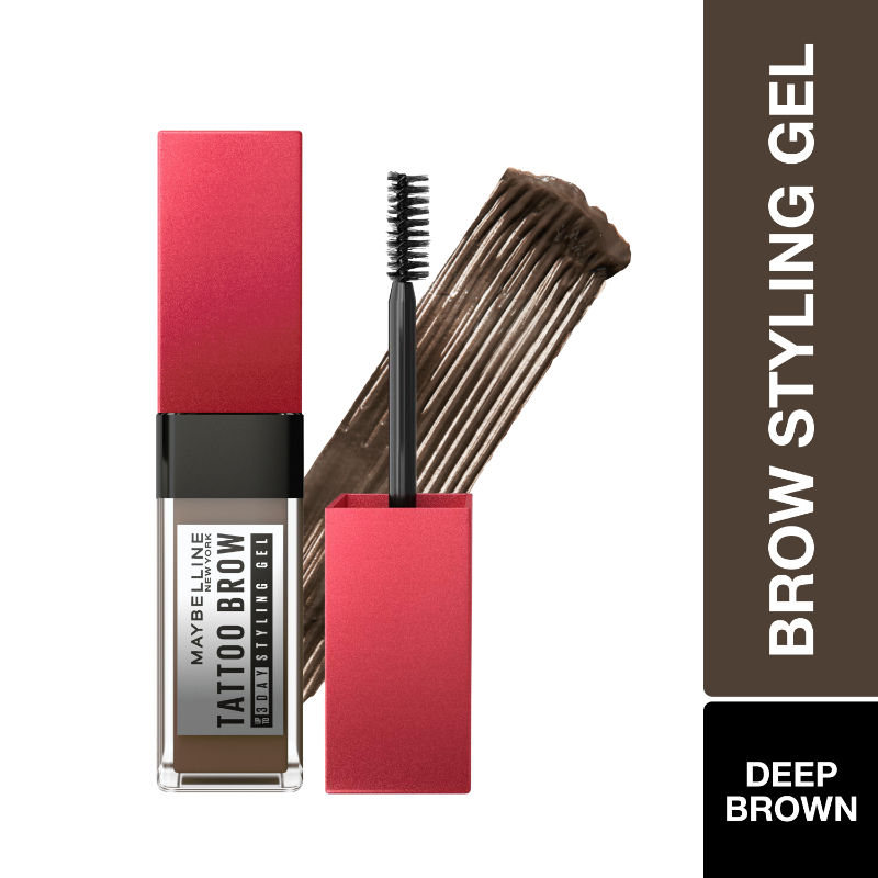Maybelline New York Tattoo Brow 3 Day Styling Brow Gel - Deep Brown