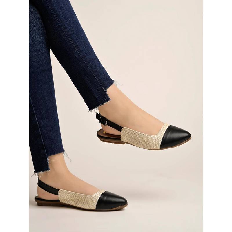Shoetopia Jute Backstrap Golden Belly for Women (EURO 40)