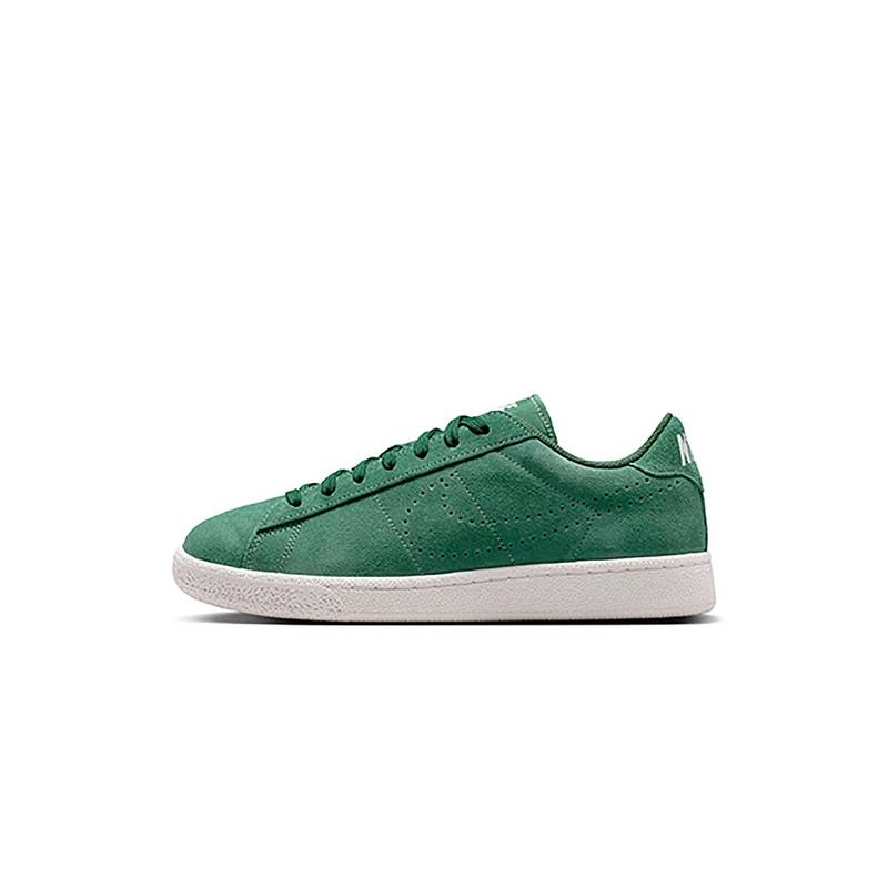 Nike Women Green Classic Tennis Shoes (UK 4)