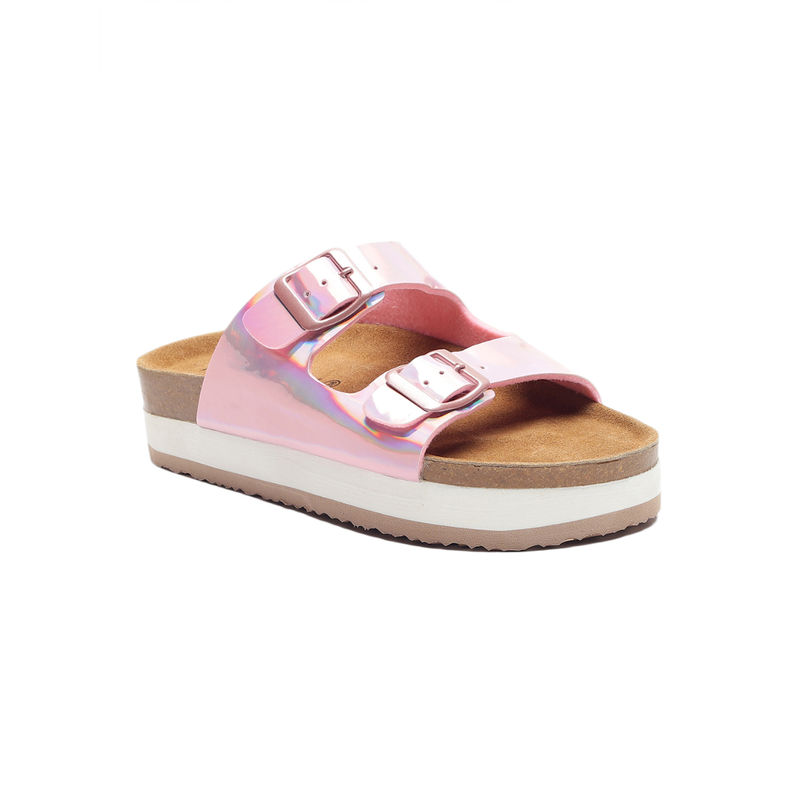 HF Journey Pink Jeanne Casual Sandals (UK 4)