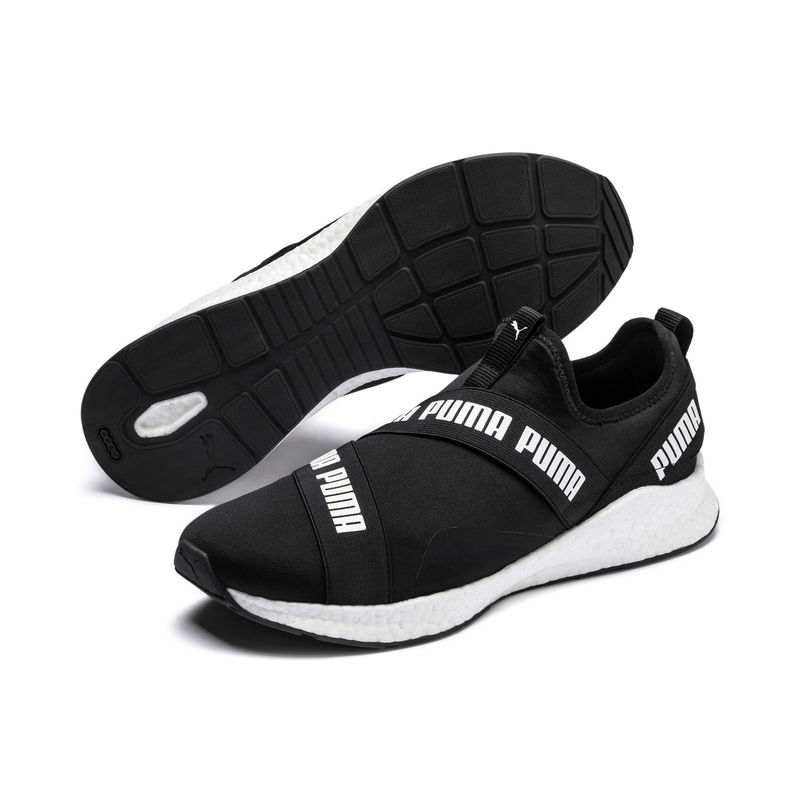 Buy Puma NRGY Star Slip On Black White Shoes Online