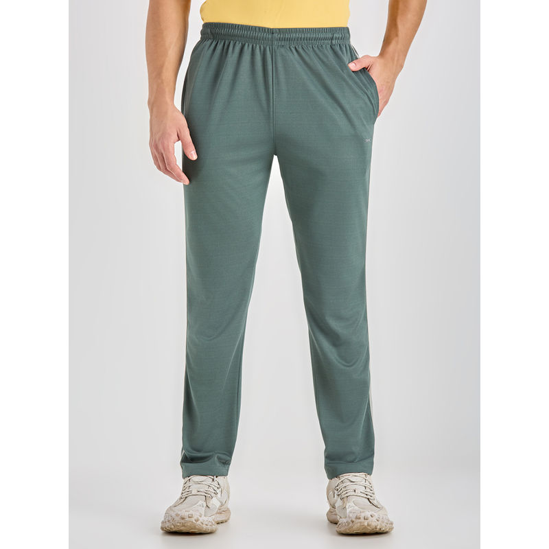 Black Panther Men Green Panther Acti Track Pant (XL)