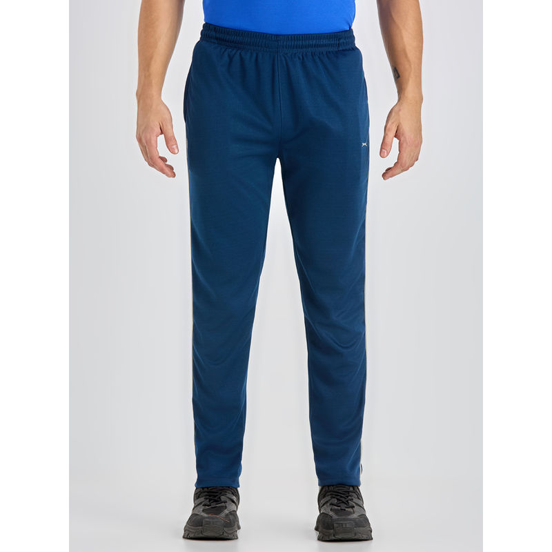 Black Panther Men Blue Panther Acti Track Pant (L)