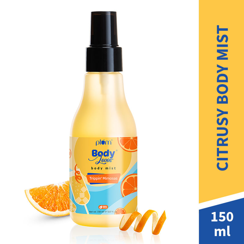 Plum BodyLovin Trippin Mimosas Body Mist For A Long Lasting Citrusy Fragrance
