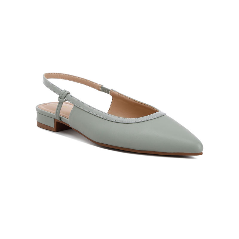 London Rag Women Slingback Mules Green (UK 5)