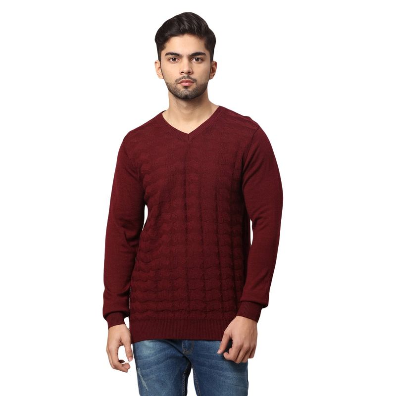 Raymond Dark Maroon Sweater (40)
