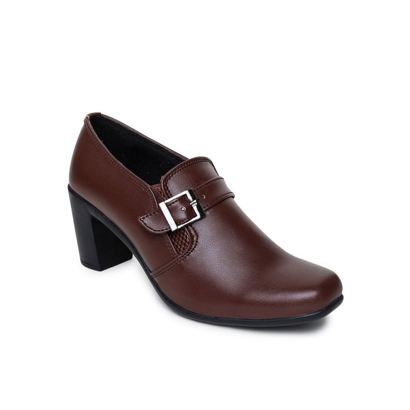 VALIOSAA Solid Brown Chelsea Boots (EURO 39) (EURO 39)