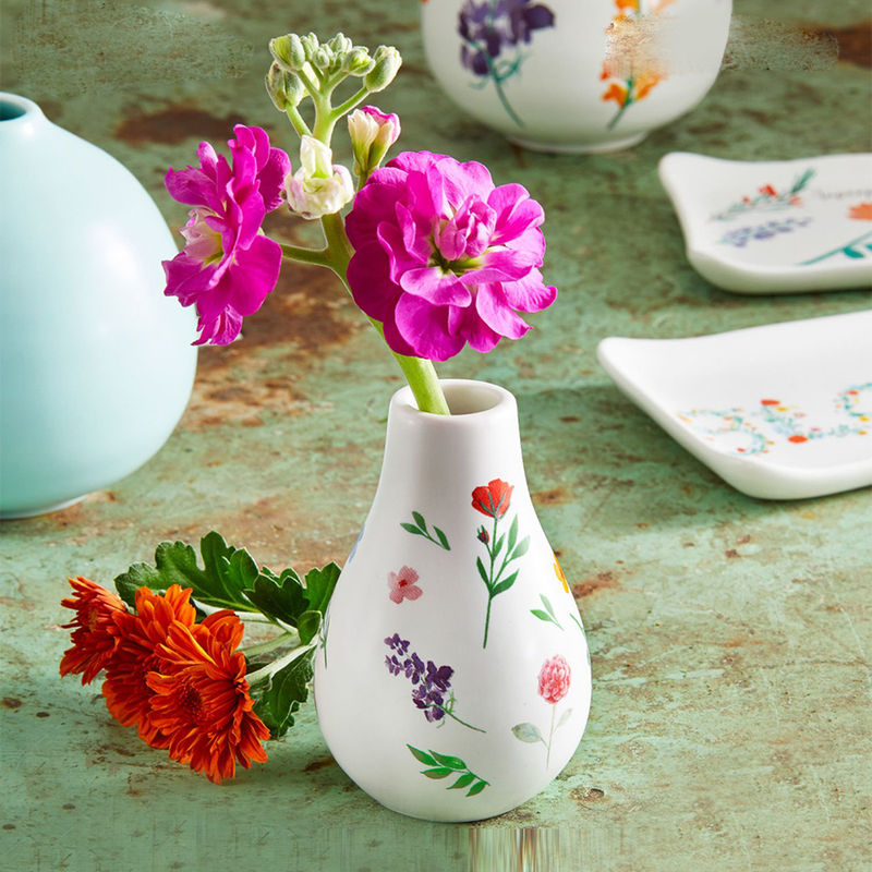 Rosanna Bloom Bud Vase Floral Teardrop For thinKitchen Buy Rosanna