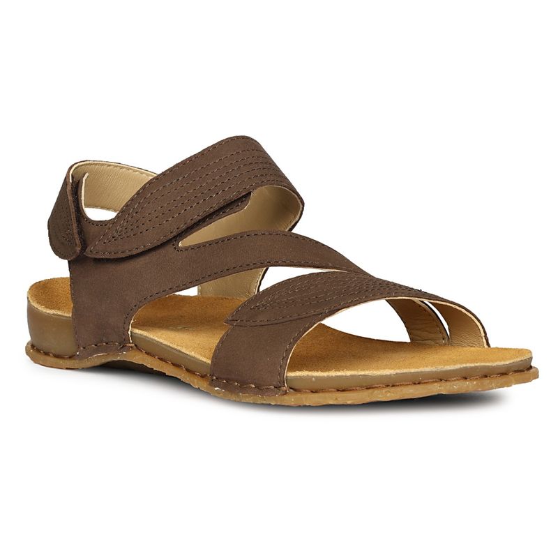 El Naturalista Brown Flatform Pair Of Sandals (EURO 36)