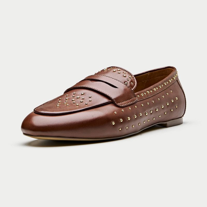 Oroh Brown Low Top Pair Of Loafers (EURO 36)