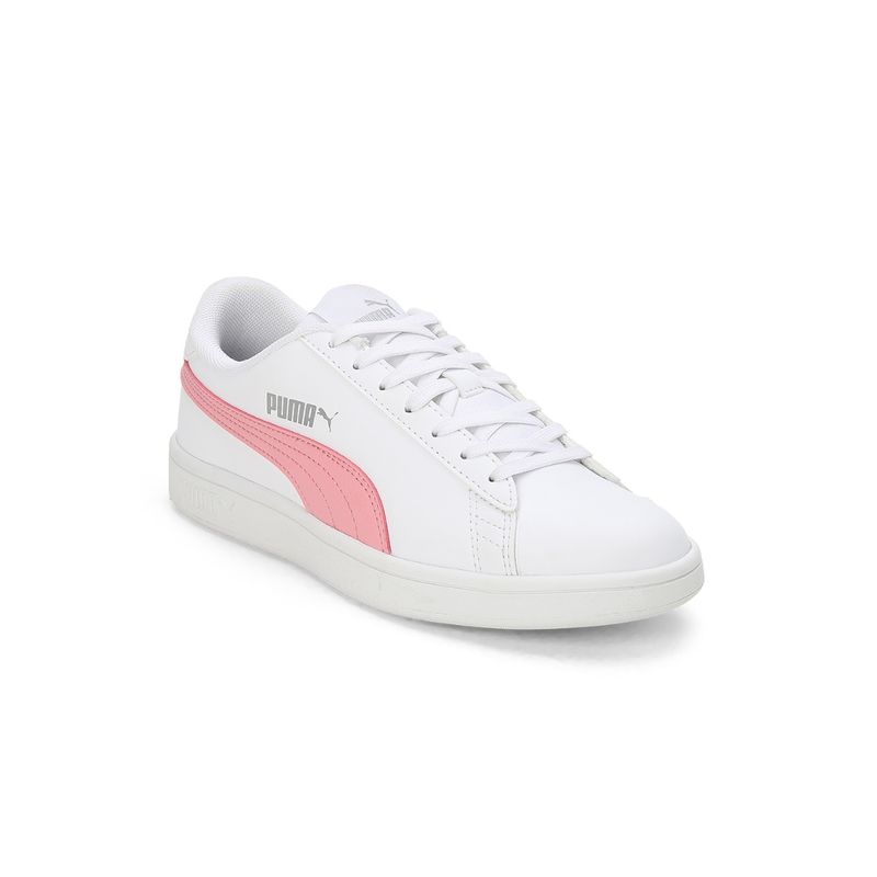 Puma Smashic Womens White Sneakers (UK 5)