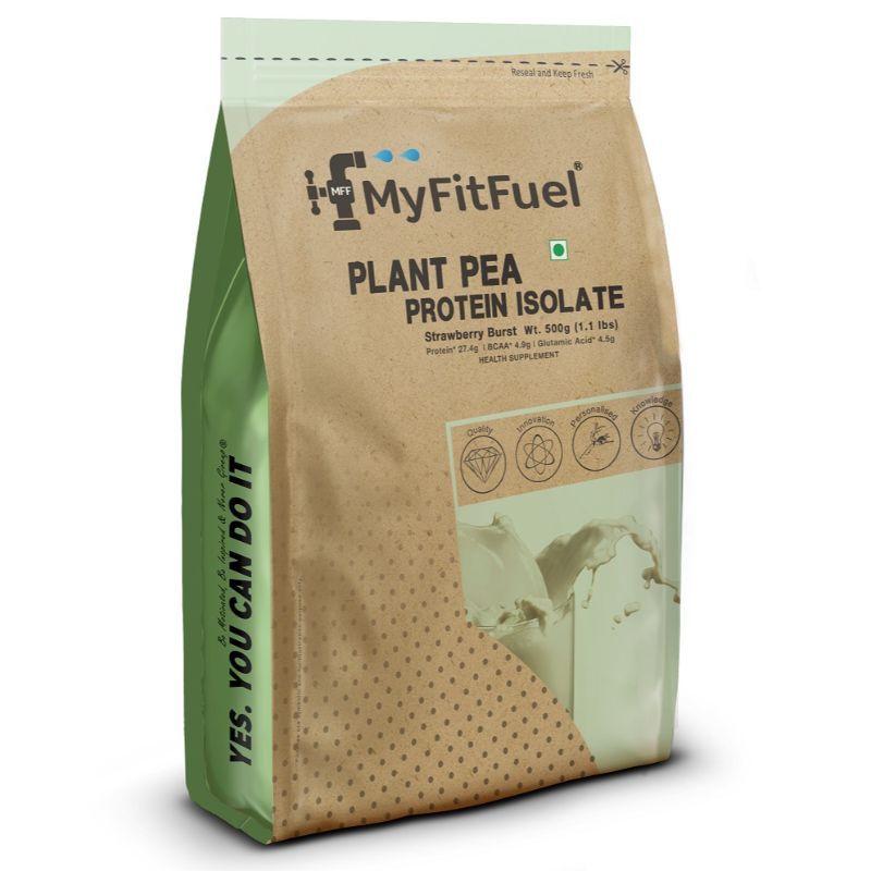 MyFitFuel MFF Plant Pea Protein Isolate, Strawberry Burst