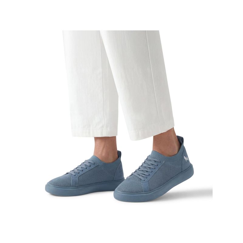 Neeman's Blue Classic Knit Neutrals Sneakers (UK 10)