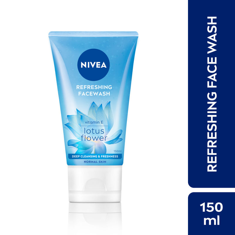 NIVEA Vitamin-E Refreshing Face wash for deep cleansing & moisture balance (Normal skin)
