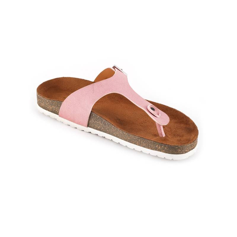 MOZAFIA Women Pink Solid Sandals (UK 6)