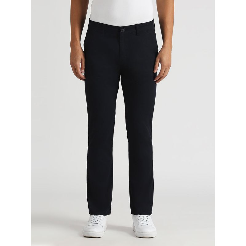 Pepe Jeans Navy Mid Waist Cash Fit Chinos (32)