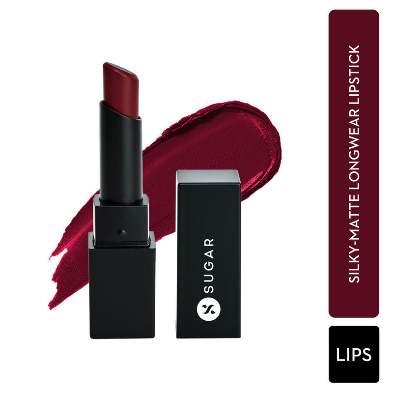 SUGAR Nothing Else Matter Longwear Lipstick - 14 Red Herring (Raspberry Pink, Reddish Pink)