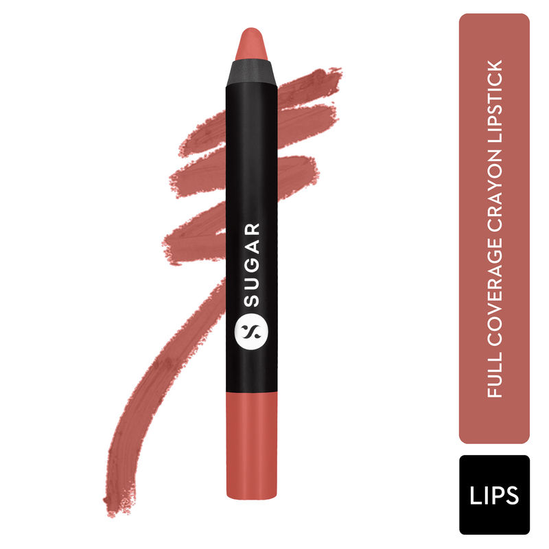 SUGAR Matte As Hell Crayon Lipstick With Free Sharpener - 04 Holly Golightly