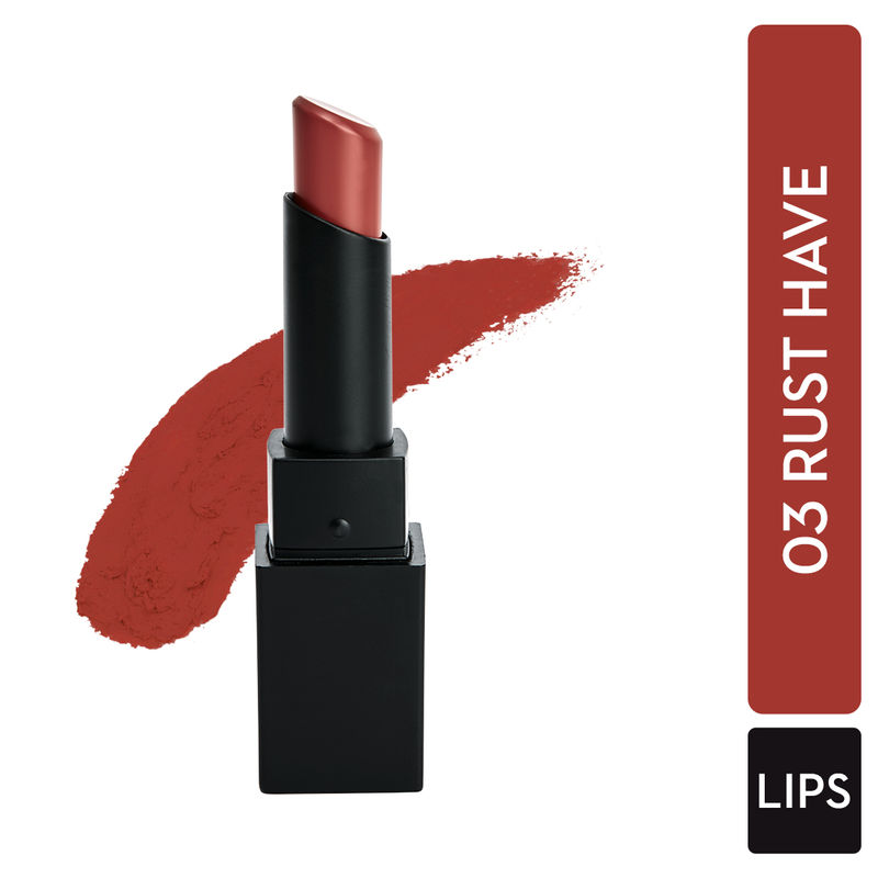 SUGAR Nothing Else Matter Longwear Lipstick - 03 Rust Have (Subtle Burnt Red)