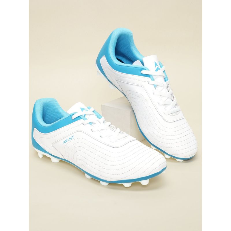 AVANT Mens Turbokick Football Shoes - White (UK 9)