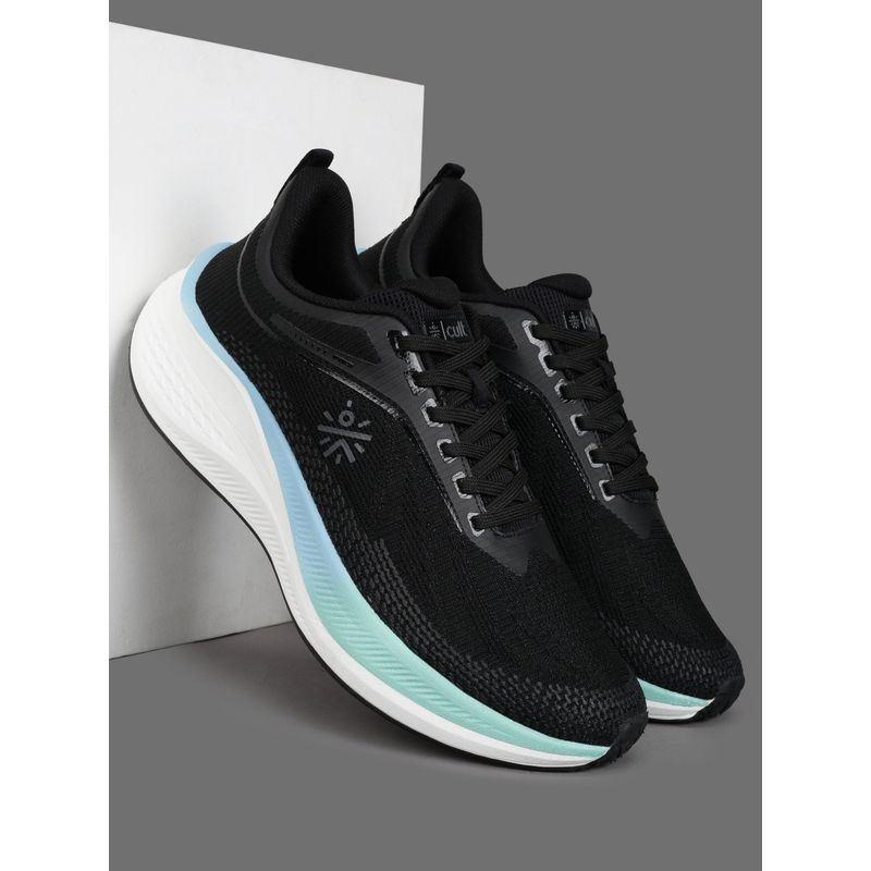CULT Men Aeris Black Running Shoes (UK 6)