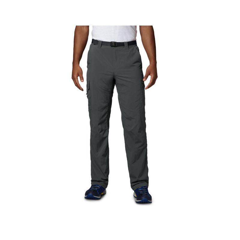 Columbia Mens Grey Silver Ridge Cargo Pant with Belt (40)